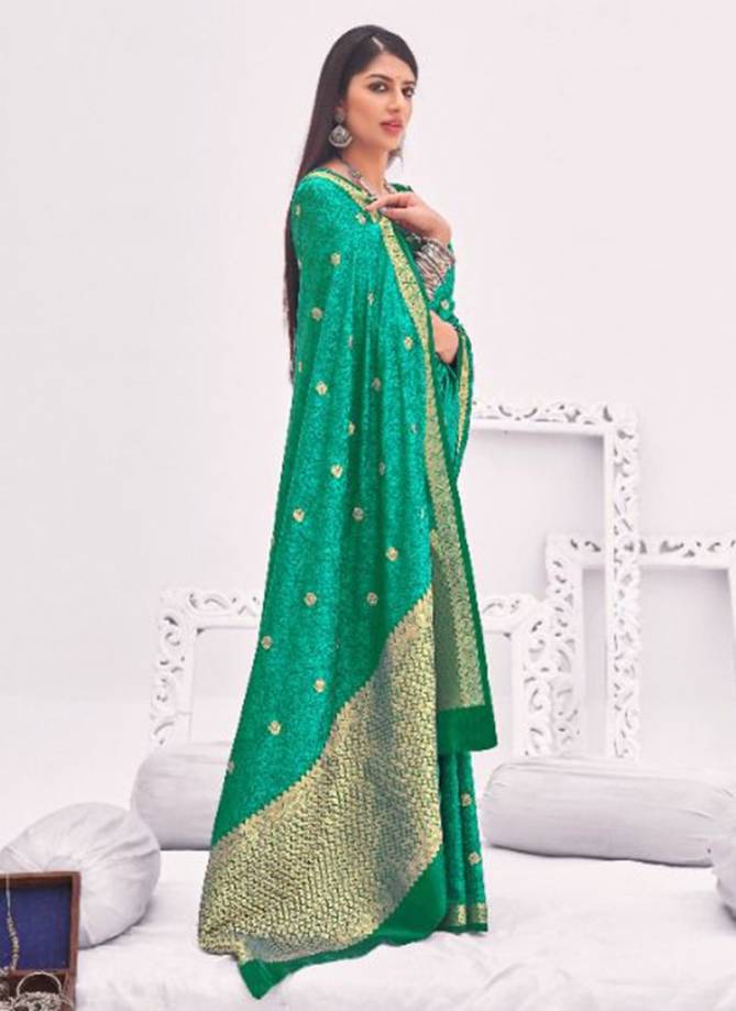 MANJUBAA MAHILAM SILK 3 Ethnic Wear Designer Fancy Wear Banarasi Silk Saree Collection